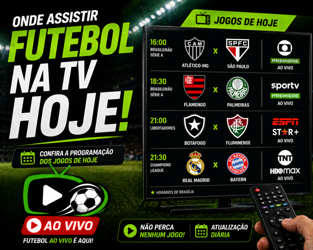 multicanais onde assistir futebol ao vivo hoje