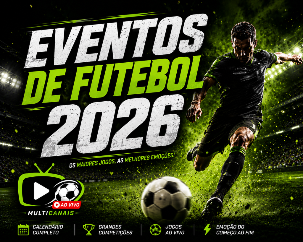 Multicanais Eventos de futebol 2026